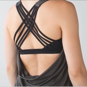 Lululemon Wild Tank - Black, size 6